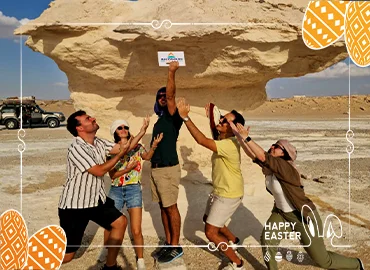Easter Escape: 4-Day White Desert & Bahariya Oasis Adventure.